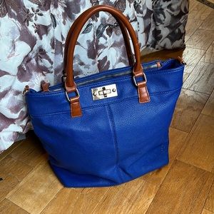 Blue purse